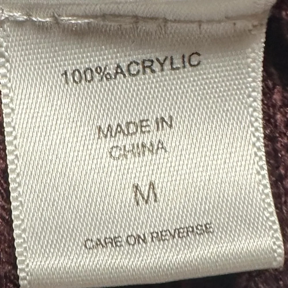 Soho New York & Company Burgundy Open Back Sweater Tunic Knit Pullover – Size M - Picture 14 of 14